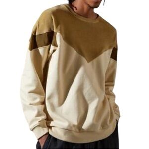 Urban Outfitters Standard Cloth Panno Standard Velour Pullover sweater size M